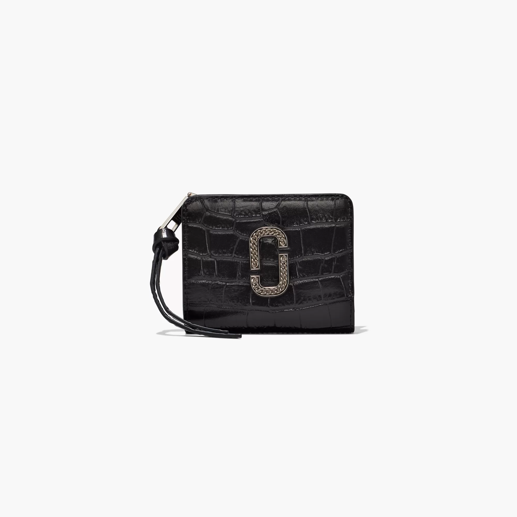 Marc Jacobs The Croc-Embossed Mini Compact Wallet^ Kleine Portemonnaies