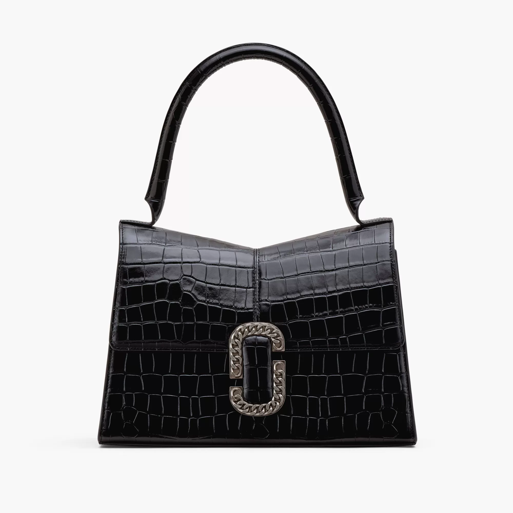 Marc Jacobs The Croc-Embossed St. Marc Large Top Handle^ Satchel Bags