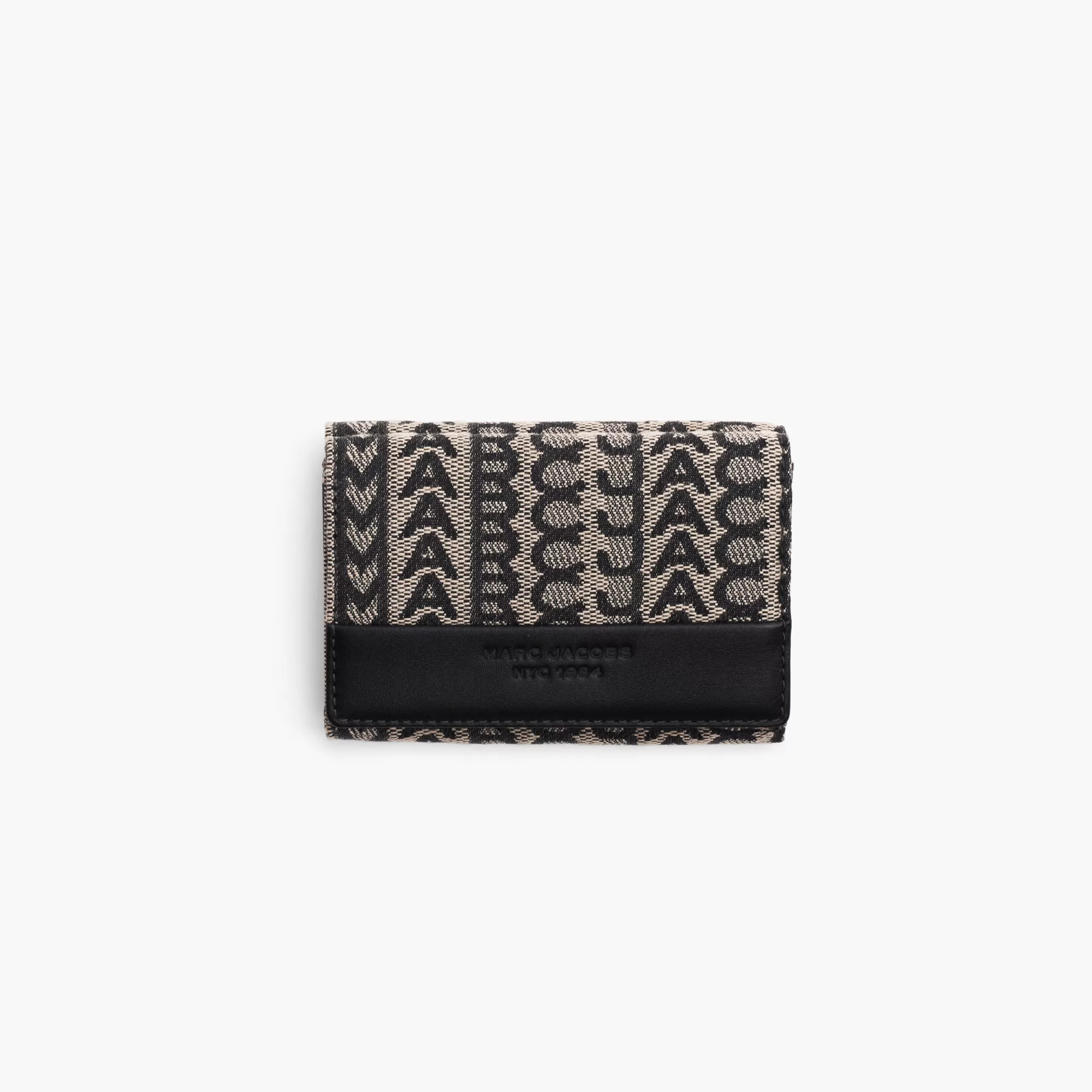 Marc Jacobs The Monogram Jacquard Trifold Wallet^ Kleine Portemonnaies