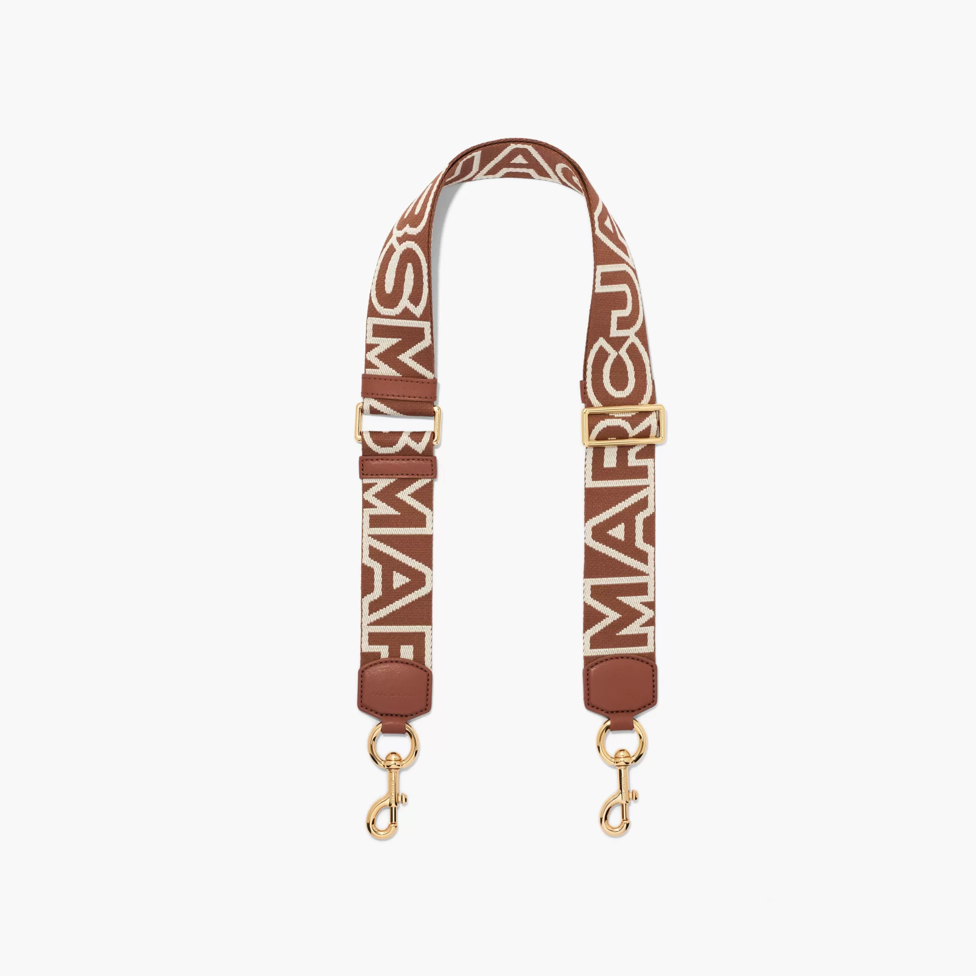 Marc Jacobs The Outline Logo Webbing Strap^ Straps And Charms