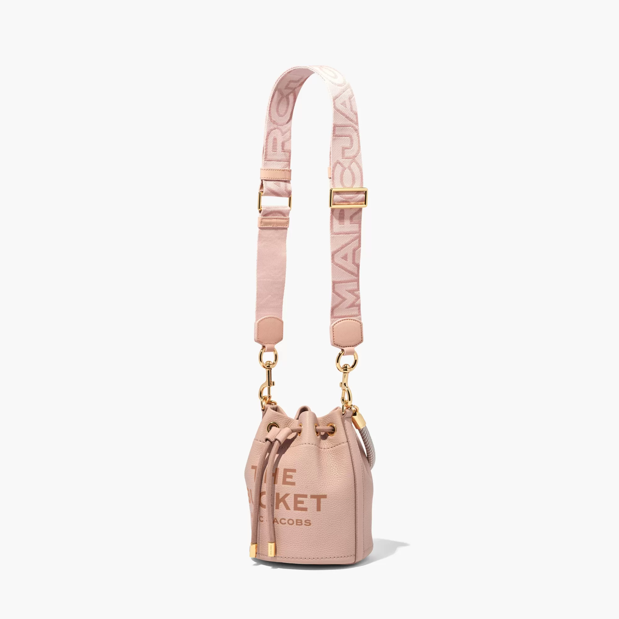 Marc Jacobs The Outline Logo Webbing Strap^ Straps And Charms