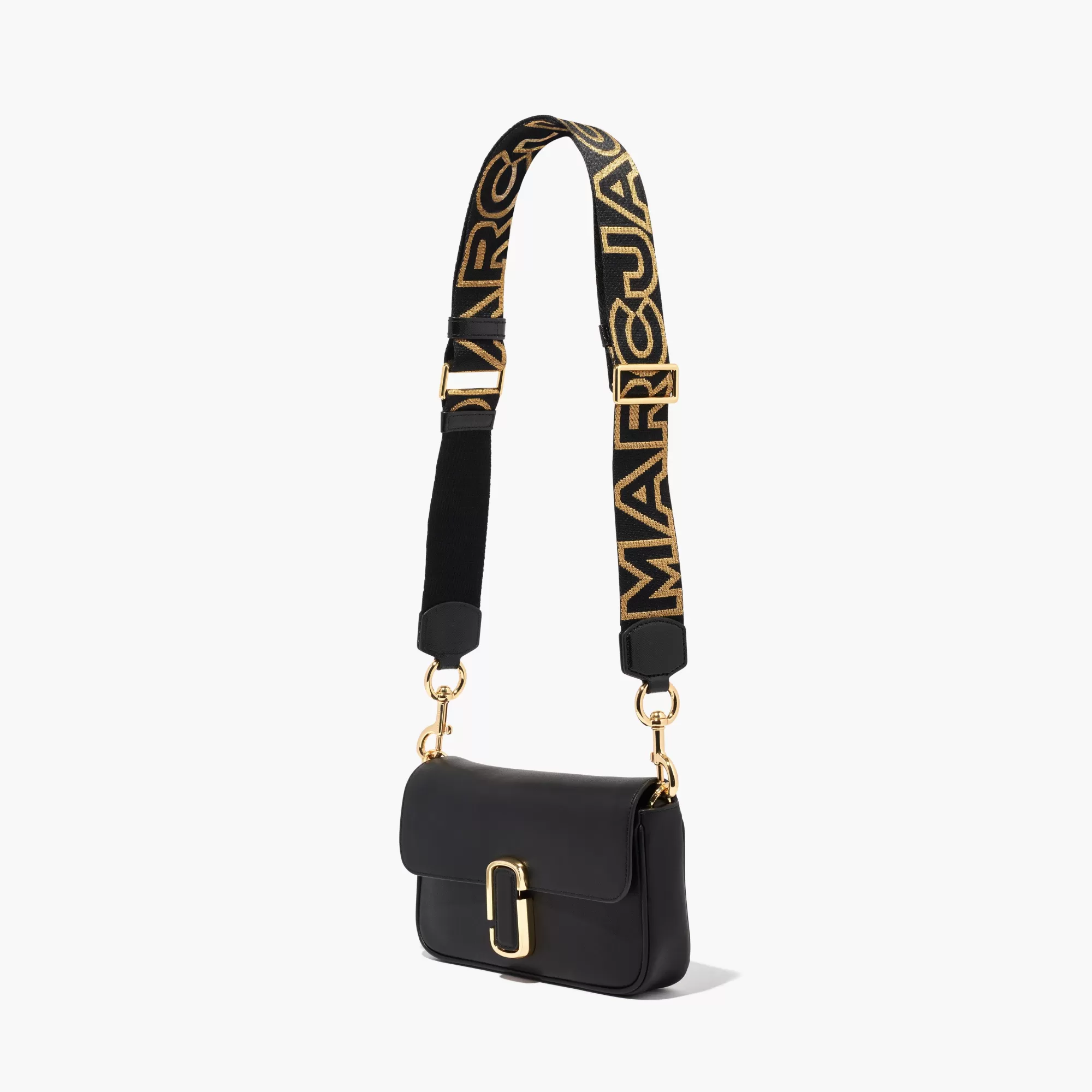 Marc Jacobs The Outline Logo Webbing Strap^ Straps And Charms