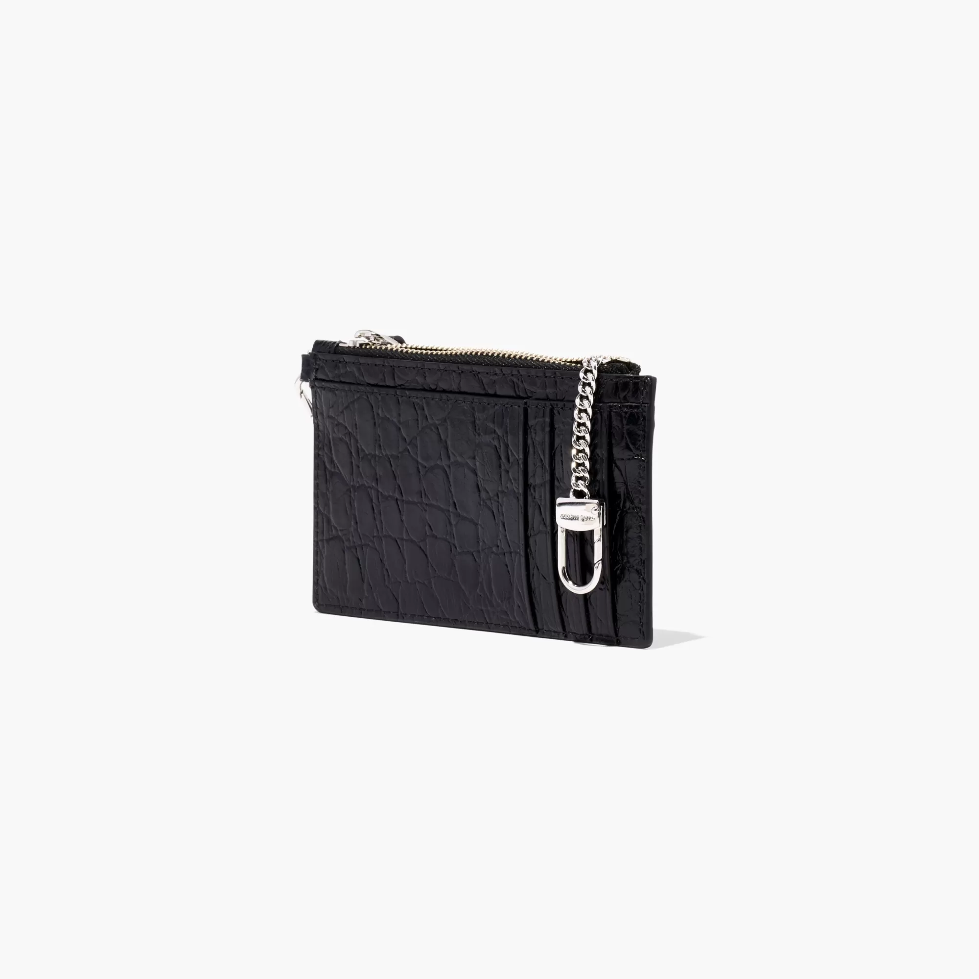 Marc Jacobs The Slim 84 Croc-Embossed Top Zip Wristlet^ Kleine Portemonnaies