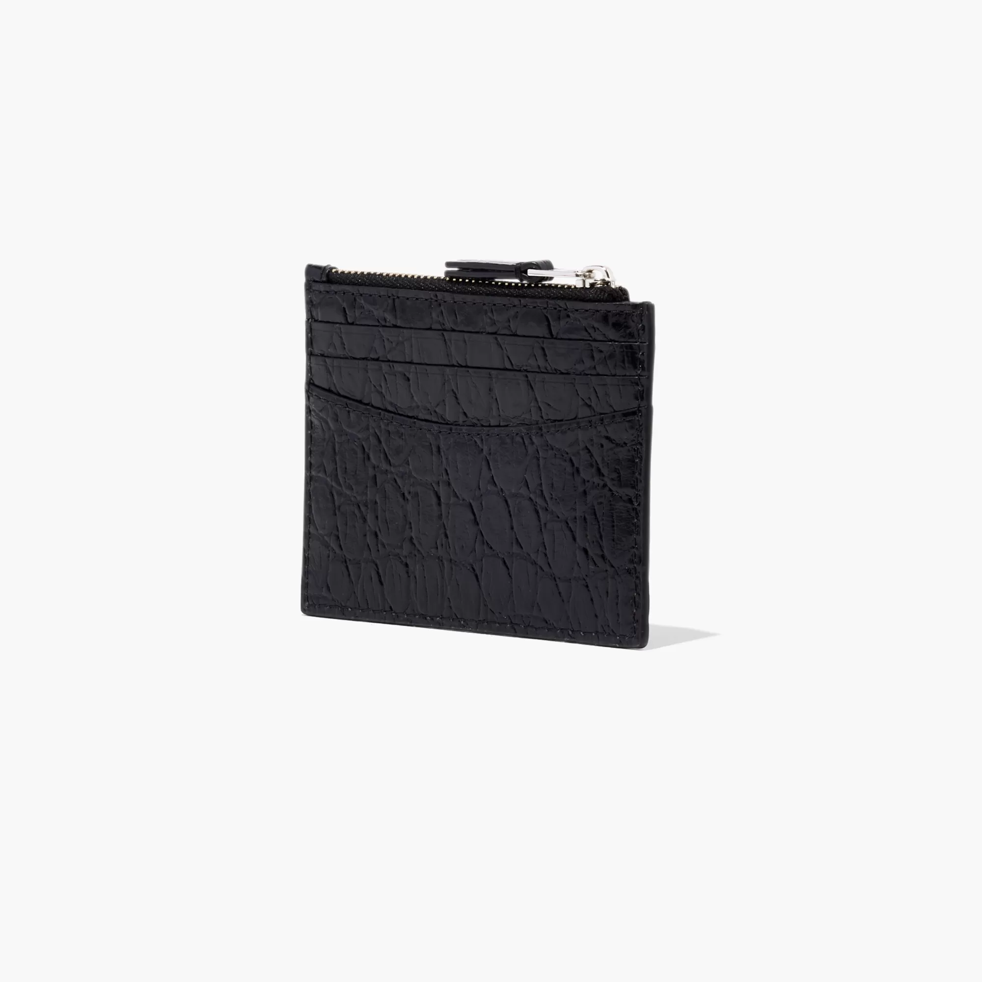 Marc Jacobs The Slim 84 Croc-Embossed Zip Card Case^ Kartenetui