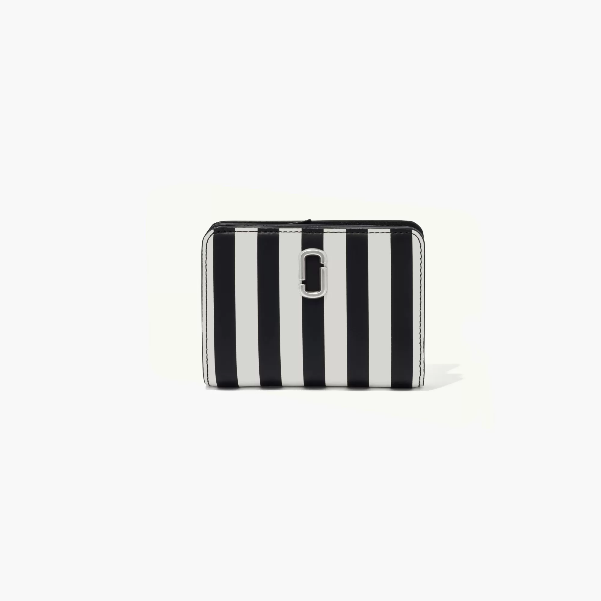 Marc Jacobs The Striped J Marc Mini Compact Wallet^ Kleine Portemonnaies