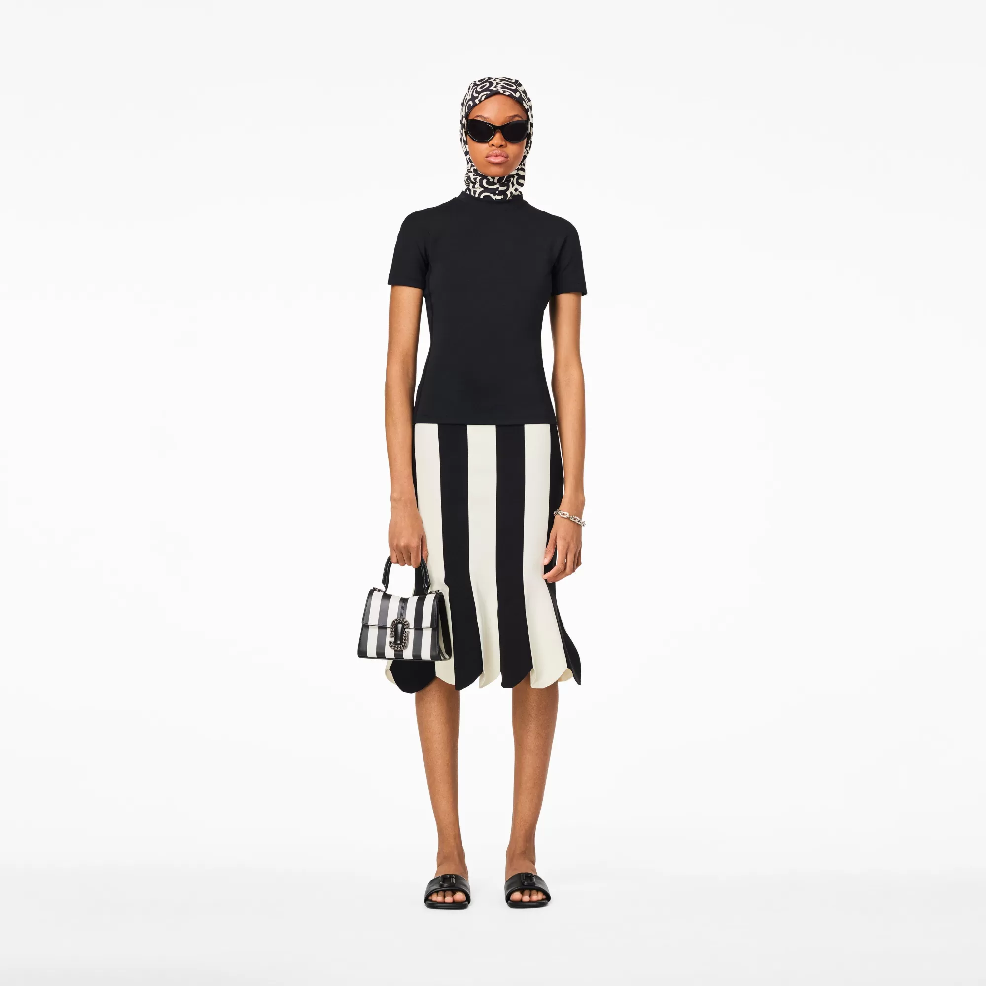 Marc Jacobs The Striped St. Marc Mini Top Handle^ Minitaschen