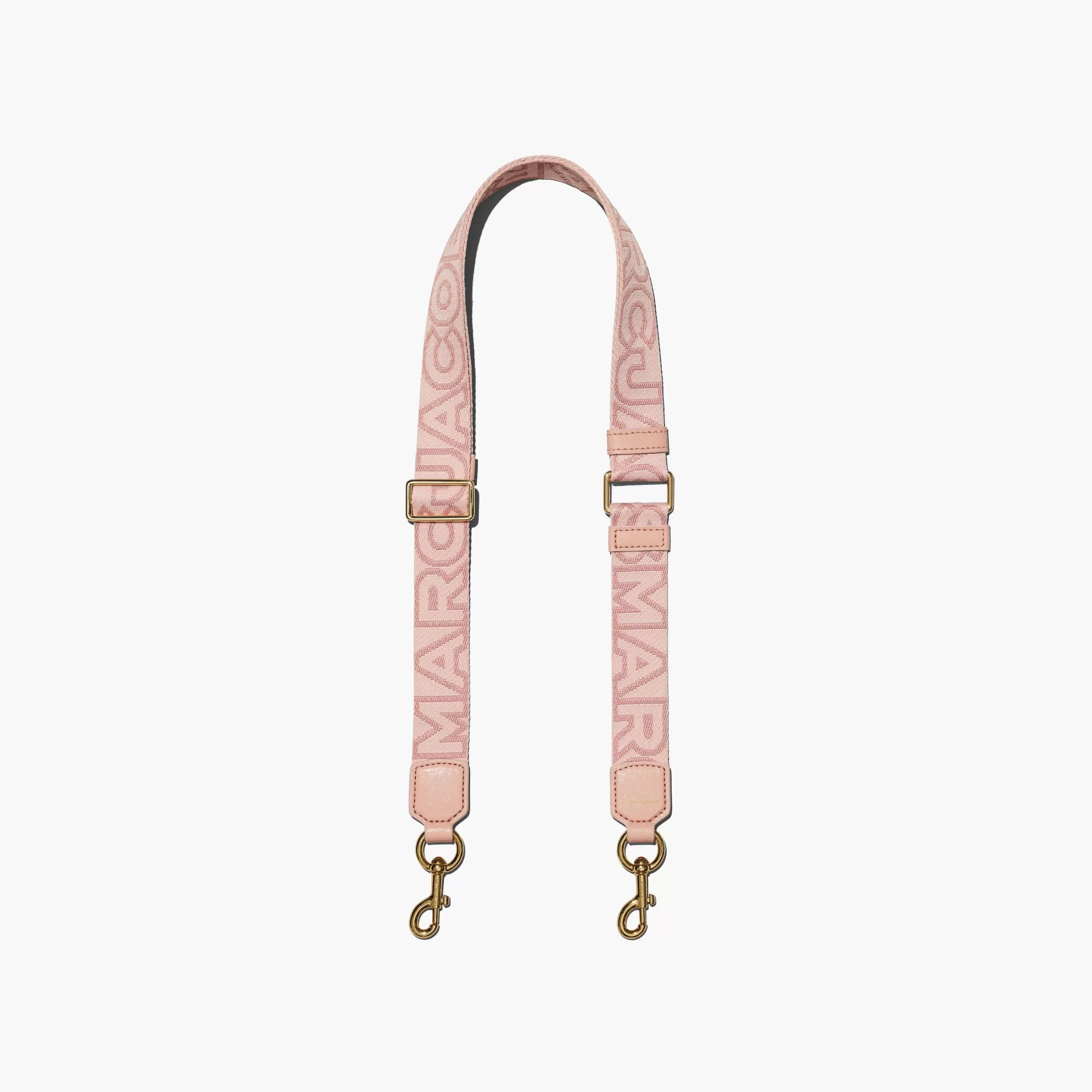 Marc Jacobs The Thin Outline Logo Webbing Strap^ Straps And Charms